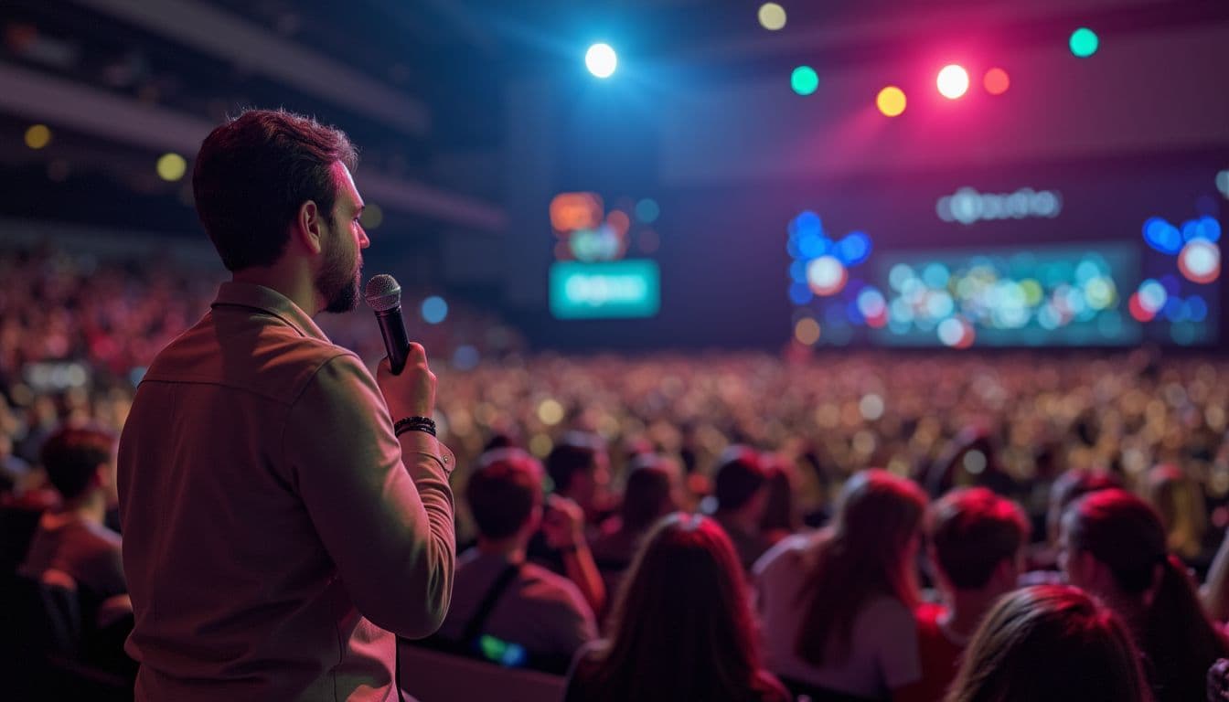 Pedro Superti on stage